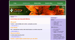 Desktop Screenshot of kvetiny-hrbek.cz